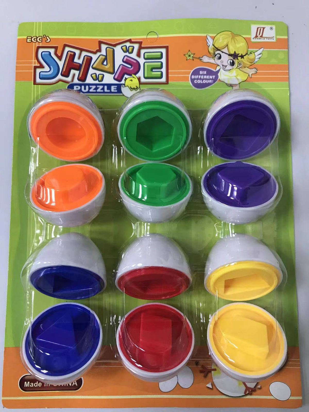 Educational Matching Eggs Toys
