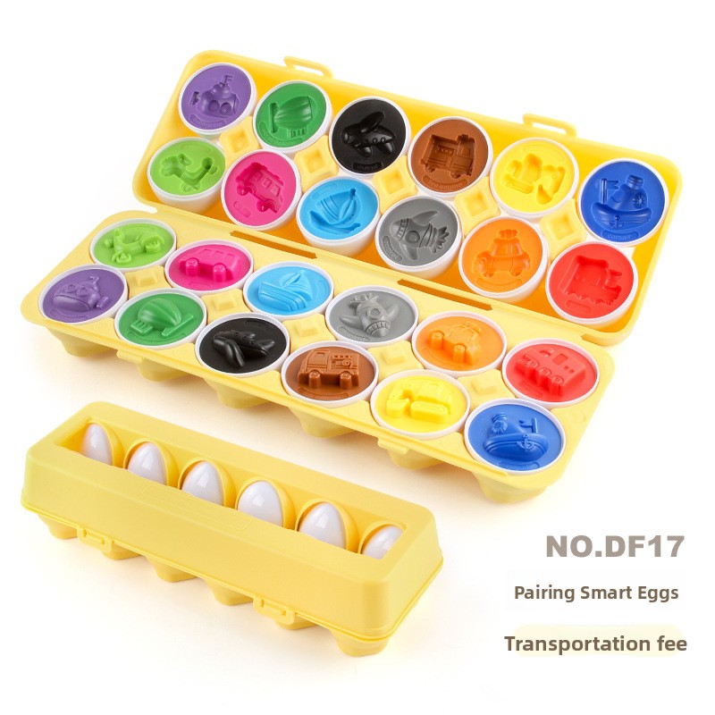 Educational Matching Eggs Toys