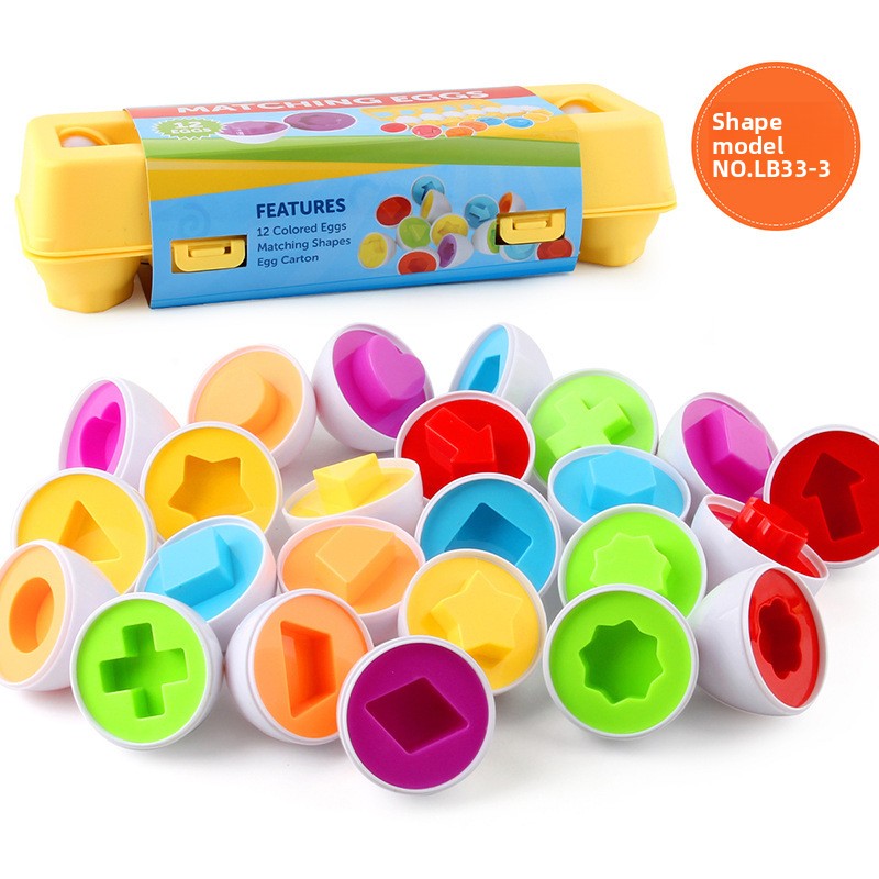 Educational Matching Eggs Toys