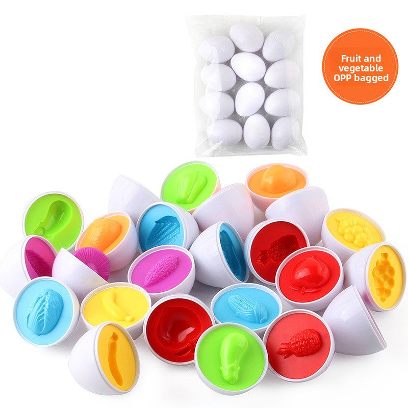 Educational Matching Eggs Toys