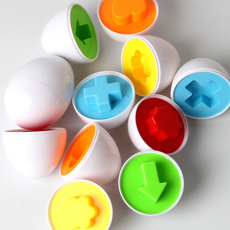 Educational Matching Eggs Toys