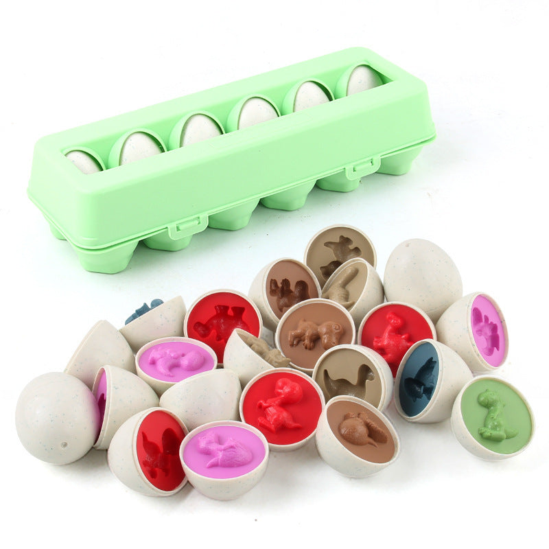 Educational Matching Eggs Toys