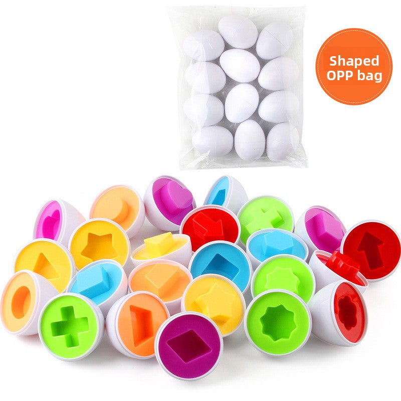 Educational Matching Eggs Toys