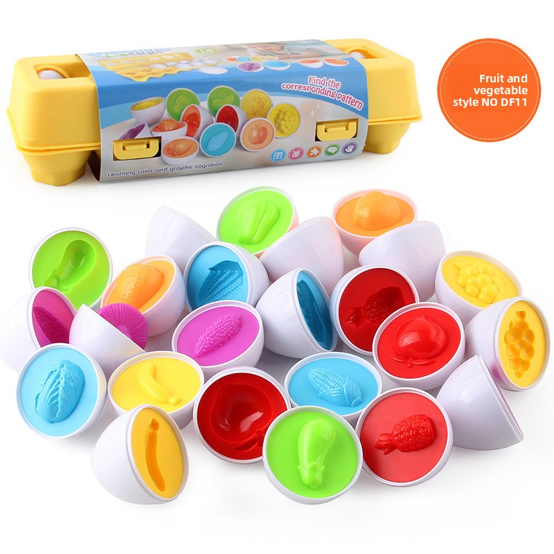 Educational Matching Eggs Toys