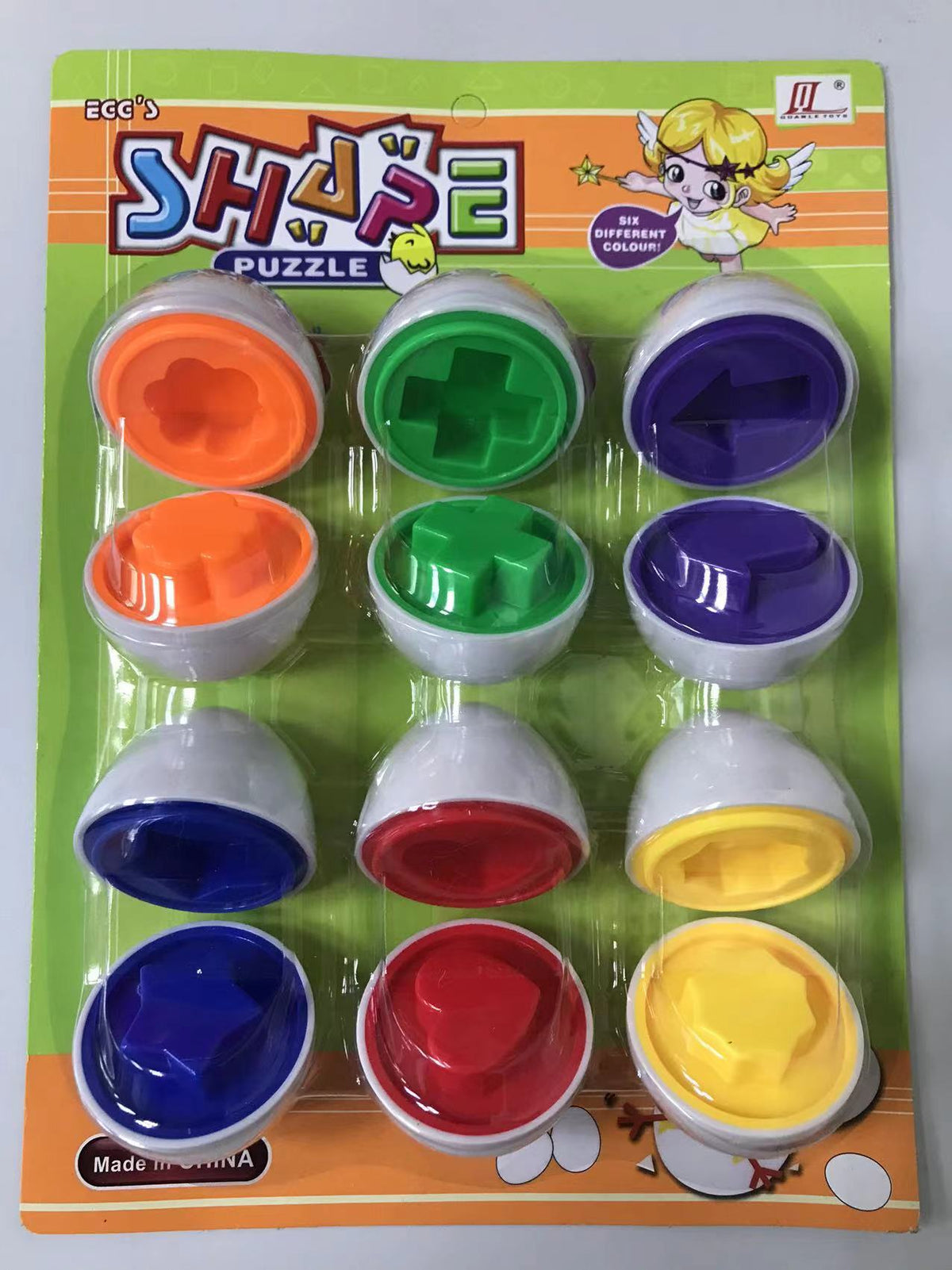 Educational Matching Eggs Toys