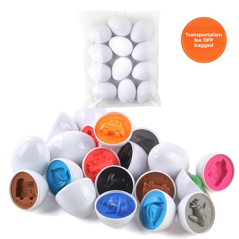 Educational Matching Eggs Toys