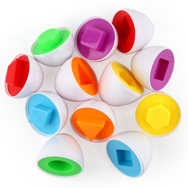 Educational Matching Eggs Toys