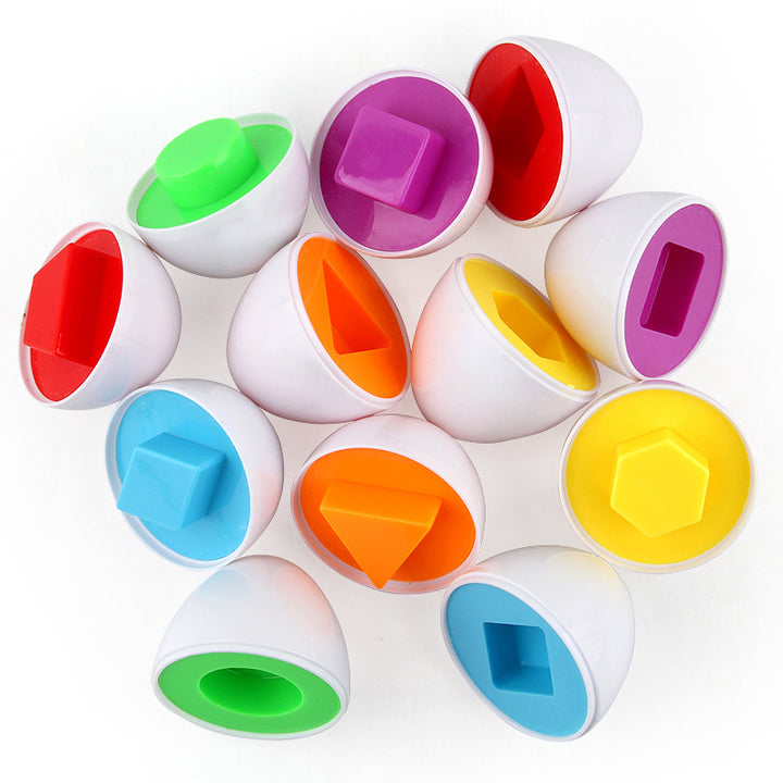 Educational Matching Eggs Toys