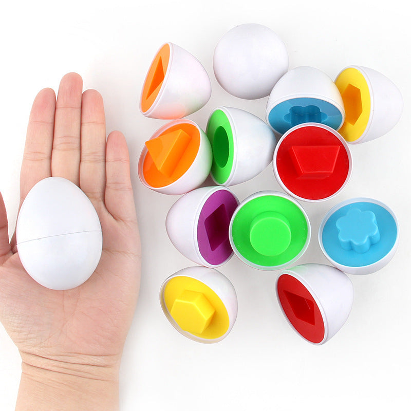 Educational Matching Eggs Toys